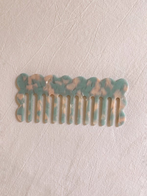 Large Acetate Wide Tooth Hair Comb