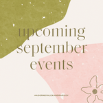 September 2021 Upcoming Events!