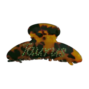 
            
                Load image into Gallery viewer, Tortoise Taurus Rhinestone Encrusted Zodiac Hair Claw
            
        