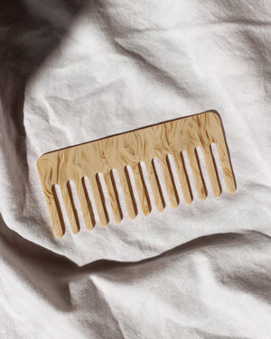 
            
                Load image into Gallery viewer, Large Acetate Wide Tooth Hair Comb
            
        